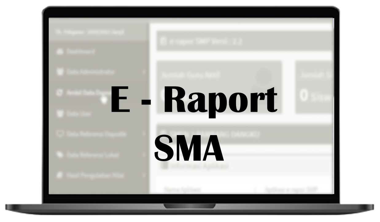Aplikasi E Rapor SMA 2021